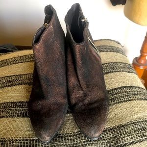 Free people leather ankle boots